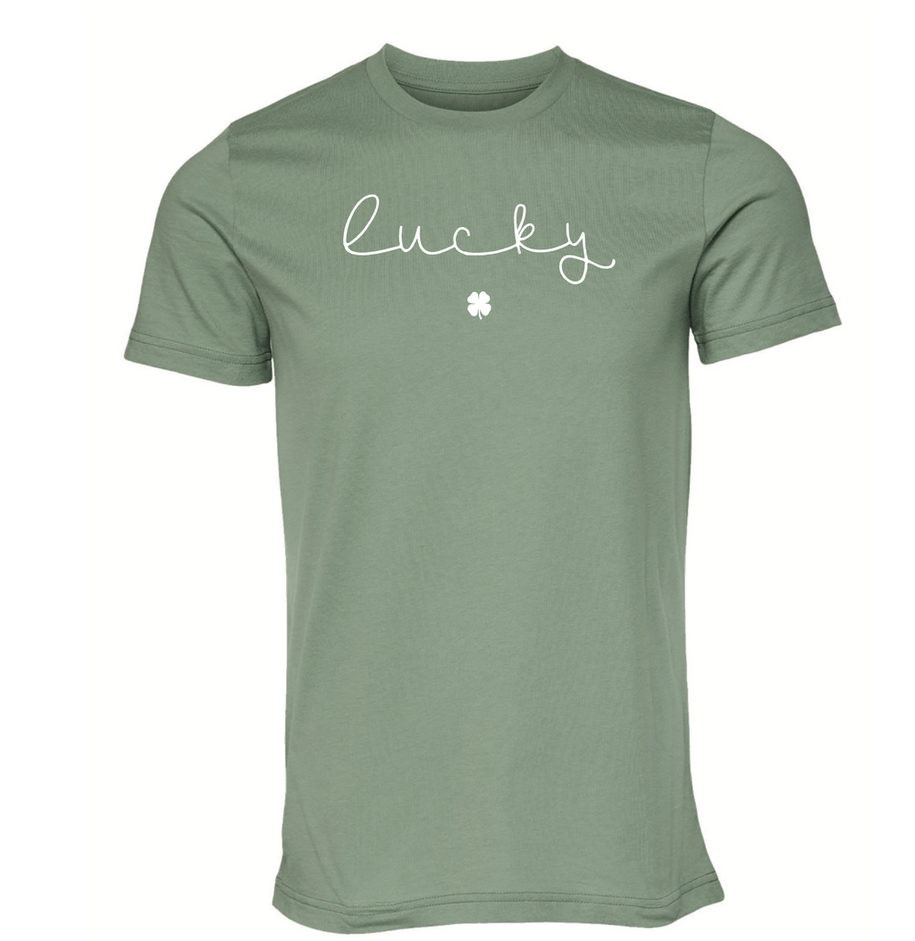 LUCKY Sage Green T