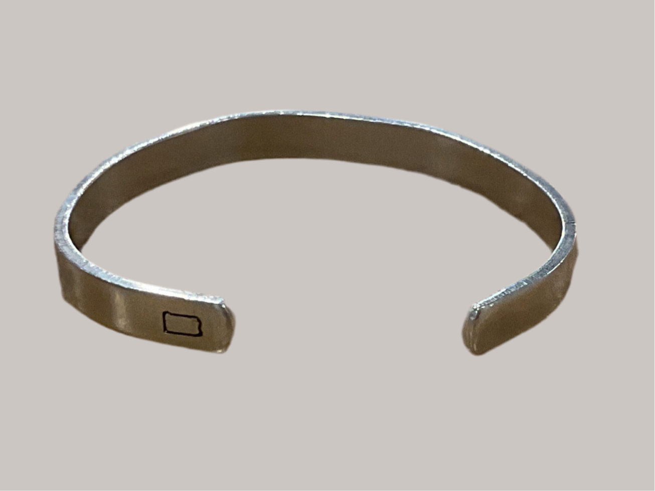 412 Engraved Metal Bracelet