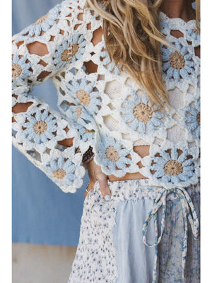 Free to Dream Crochet Top - Ivory
