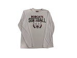 Adult Unisex Bobcats Softball Long Sleeve