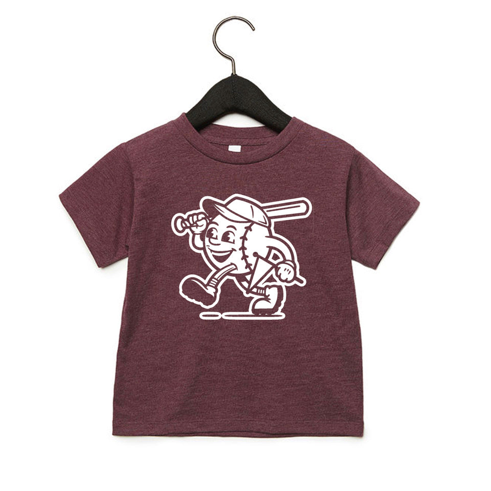Toddler Unisex Baseball and Bat Tee