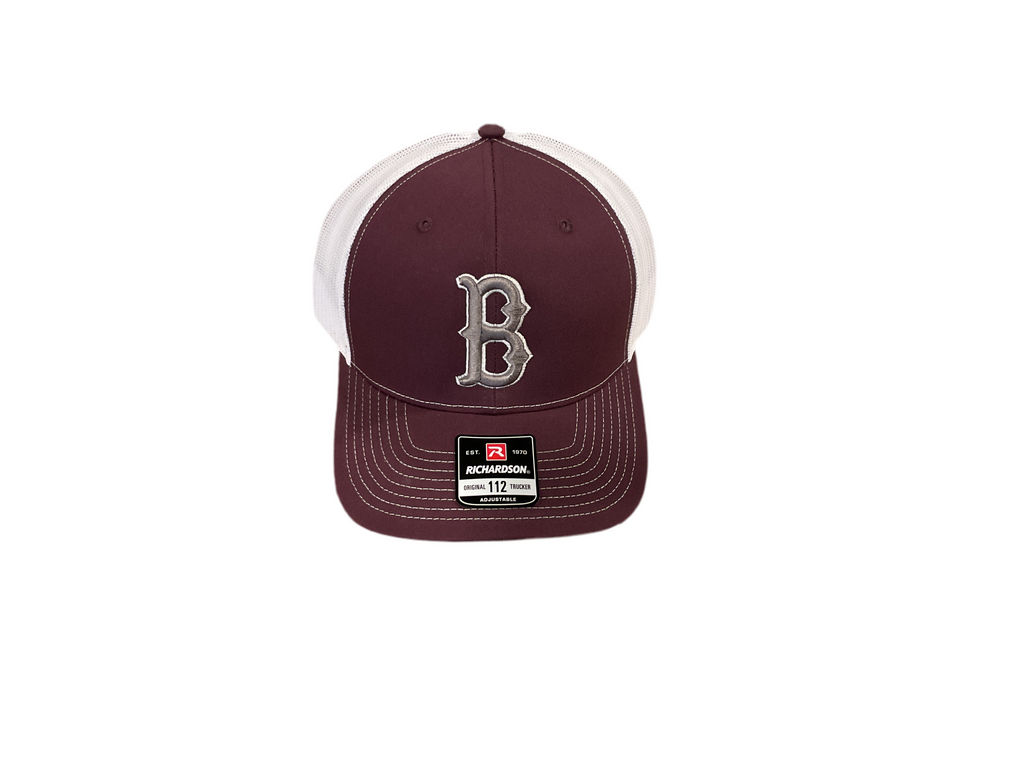 Bobcats B Maroon Baseball Hat