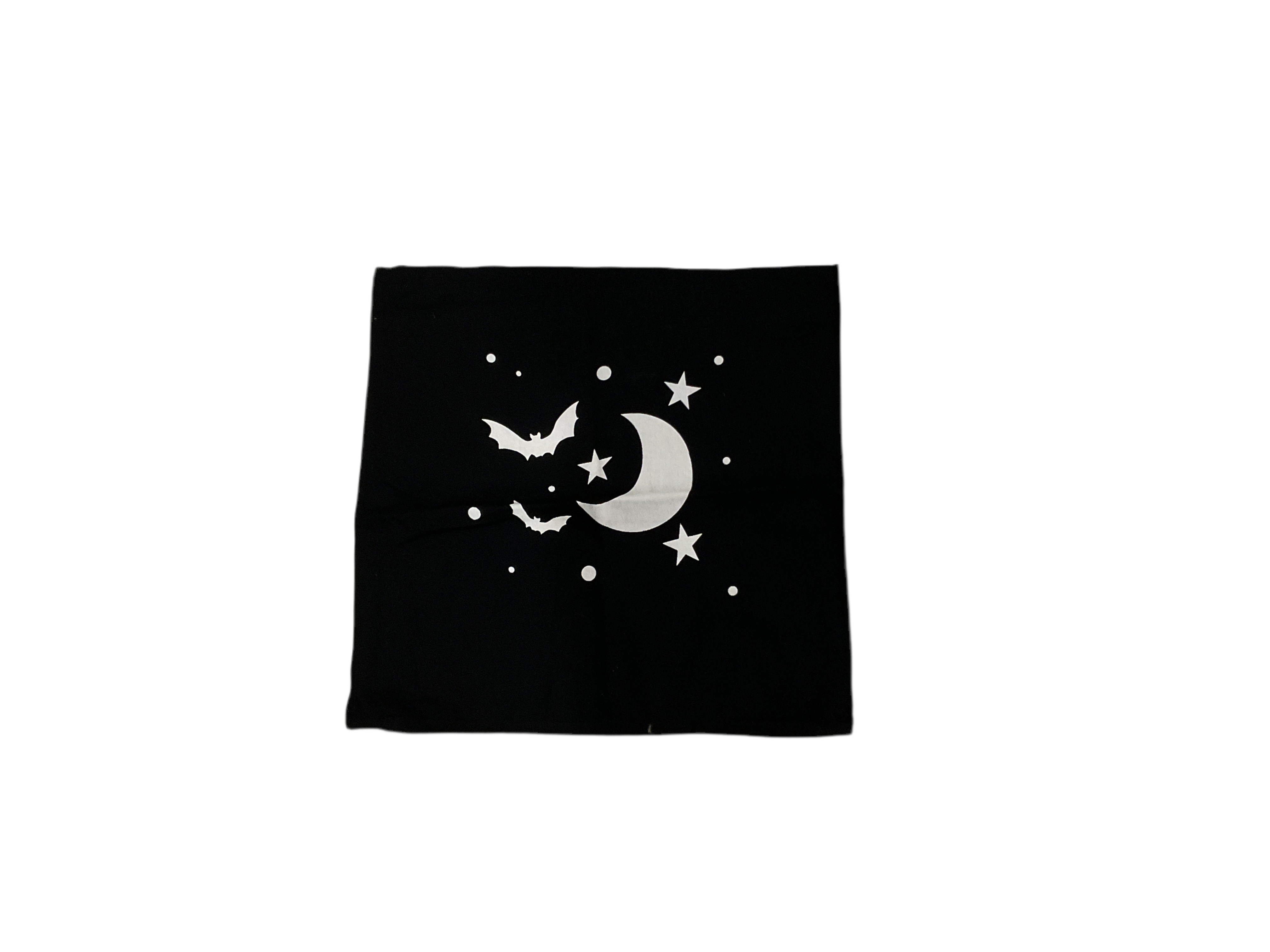 Black Night Time Pillow