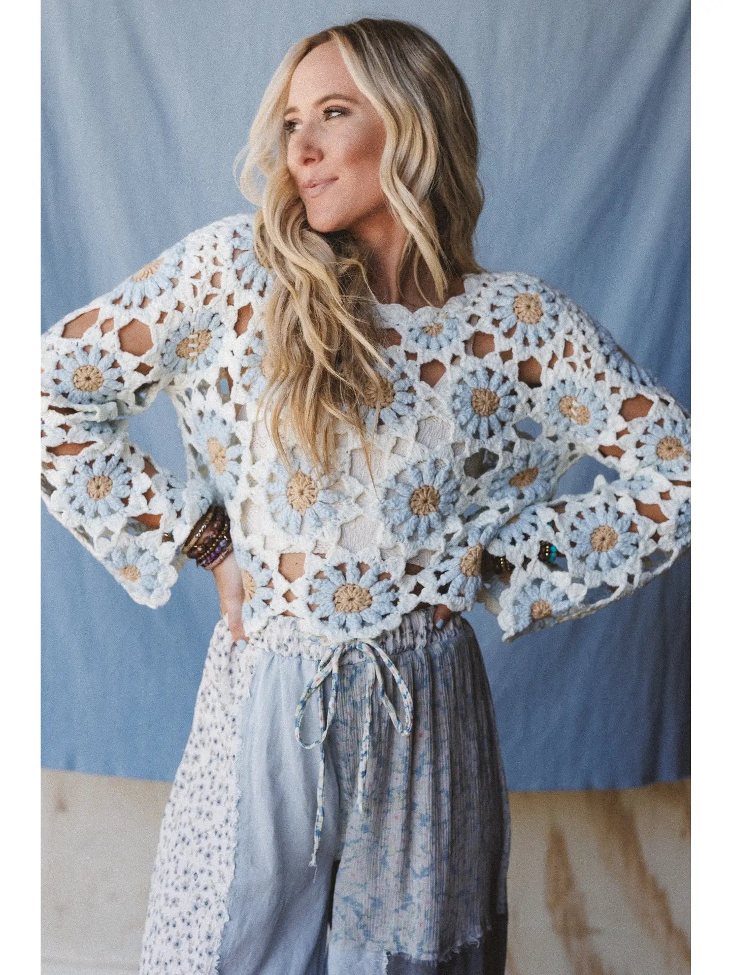 Free to Dream Crochet Top - Ivory