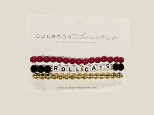 Bourbon and Boweties - Roll Cats (set of 3)