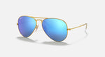 Aviator Flash Lenses- Blue