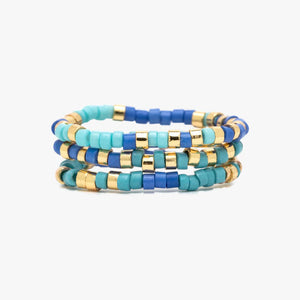 Out to Sea Stretch Rings Set of 3