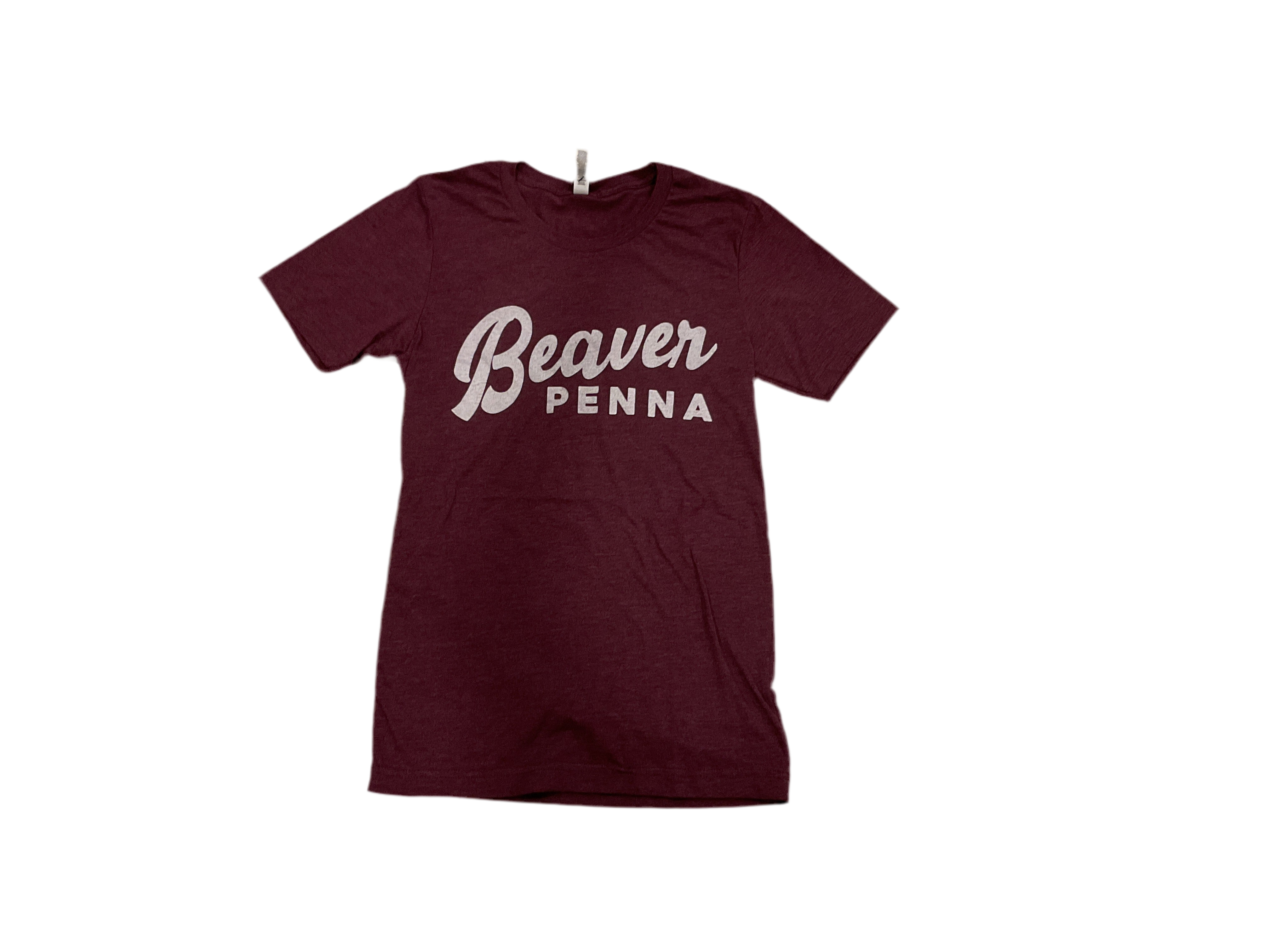 Adult Unisex Maroon Beaver Penna Tee