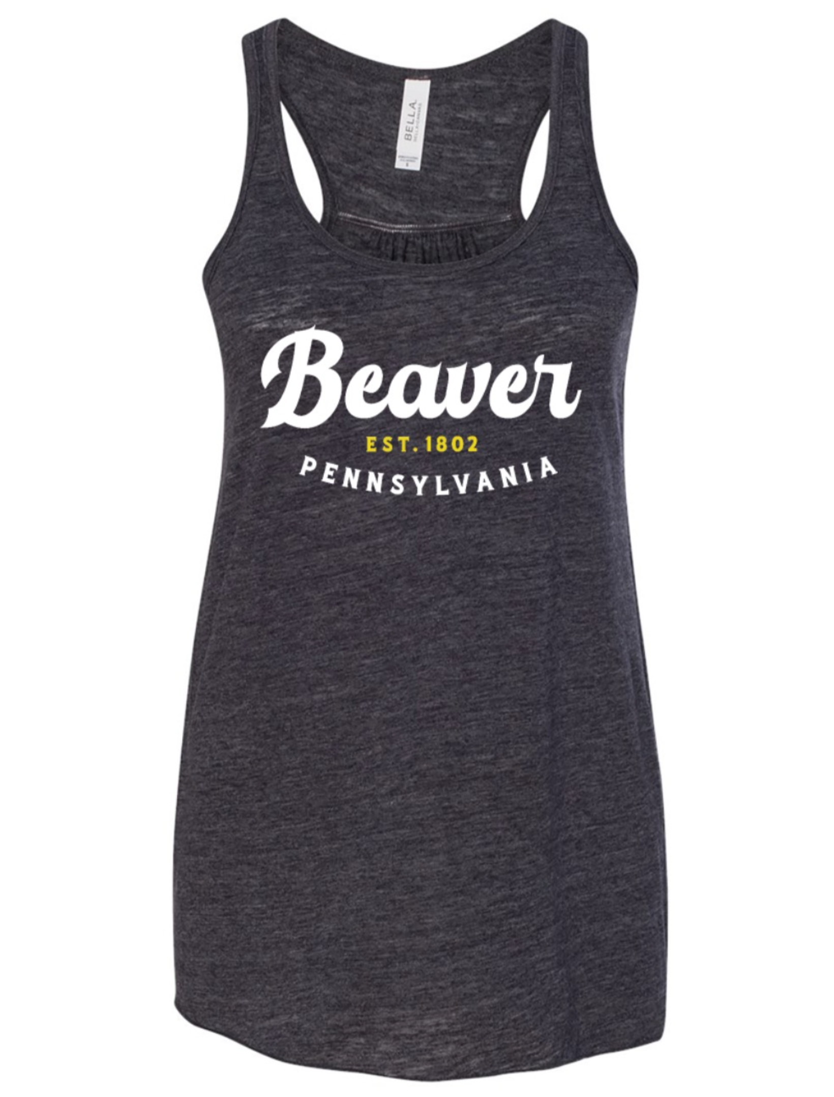 Women’s Beaver Pennsylvania Grey Tank Top