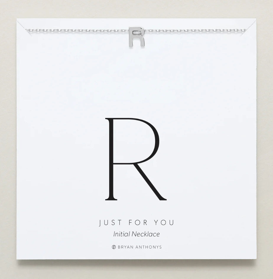 Bryan Anthonys - Initial Silver Necklace