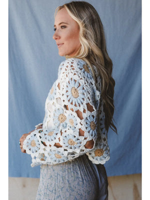 Free to Dream Crochet Top - Ivory
