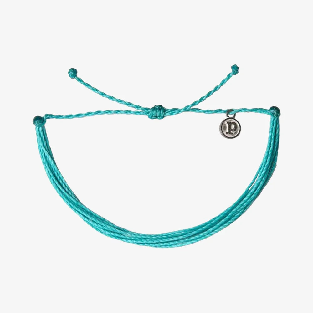 Pura Vida Original Bracelet Teal