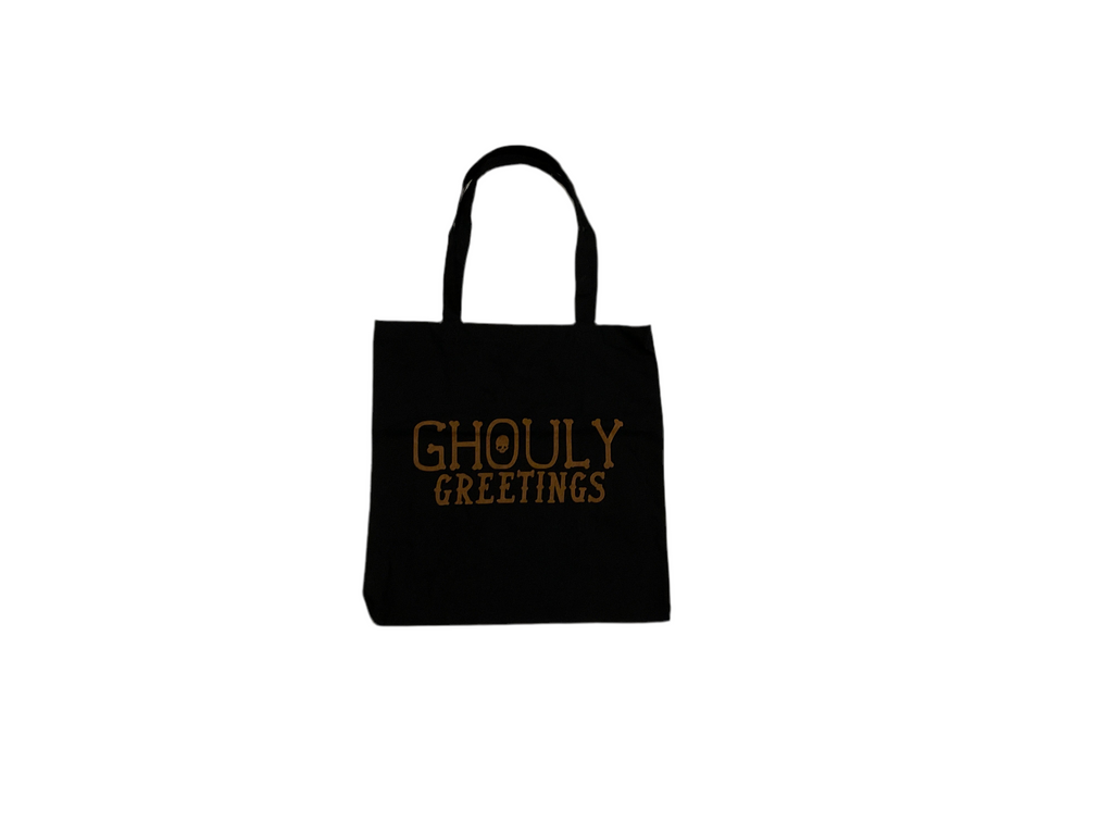 Ghouly Greetings Tote Bag