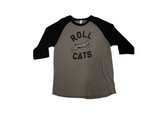 Adult Unisex Roll Cats 3/4 Sleeve Shirt
