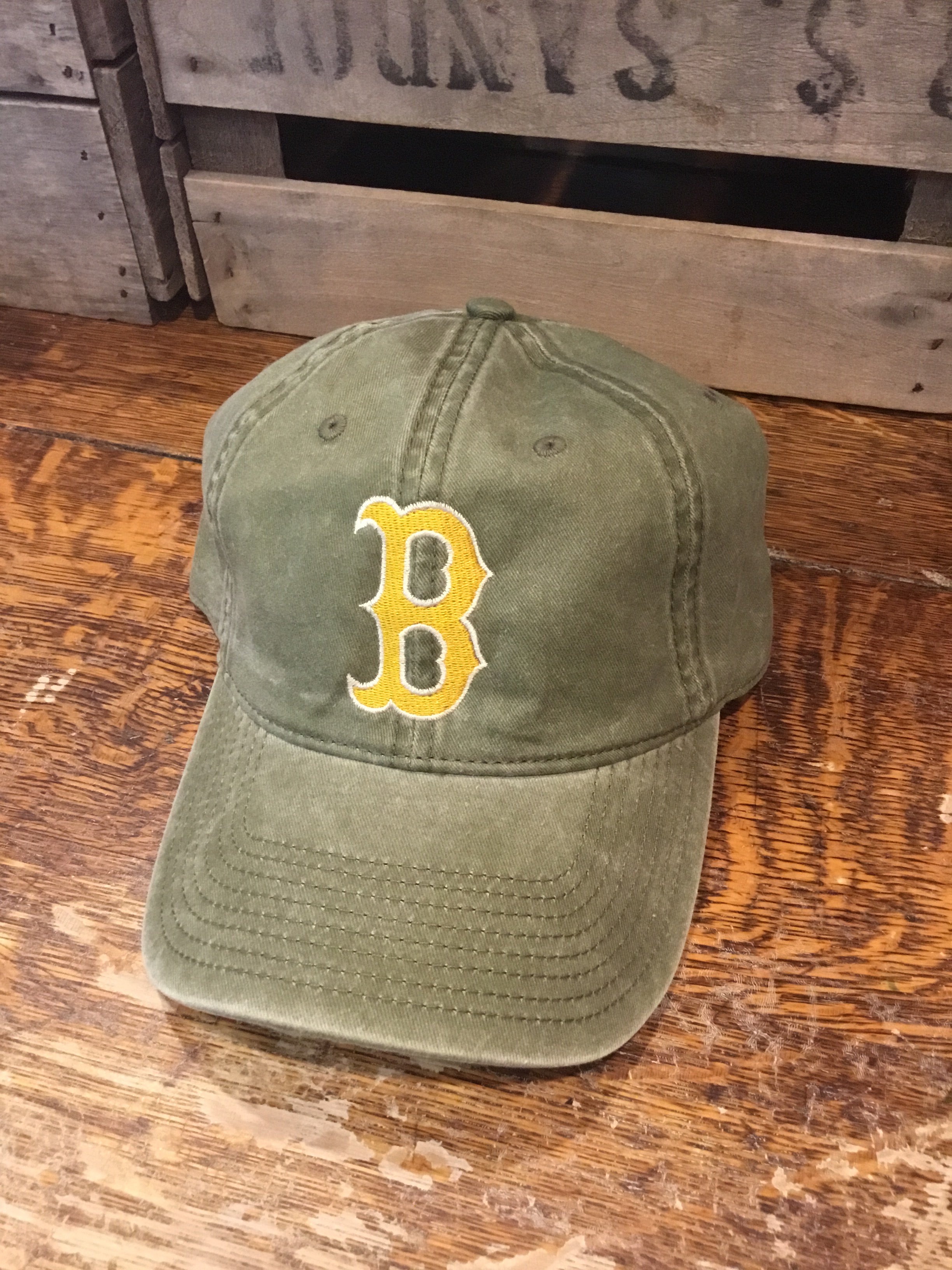 Embroidered B baseball hat