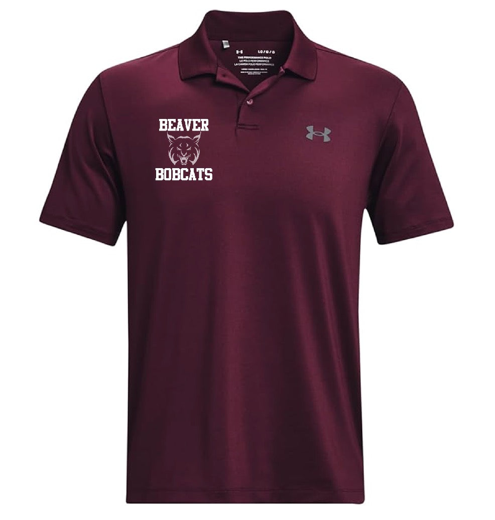 Beaver Bobcats Under Armor Polo