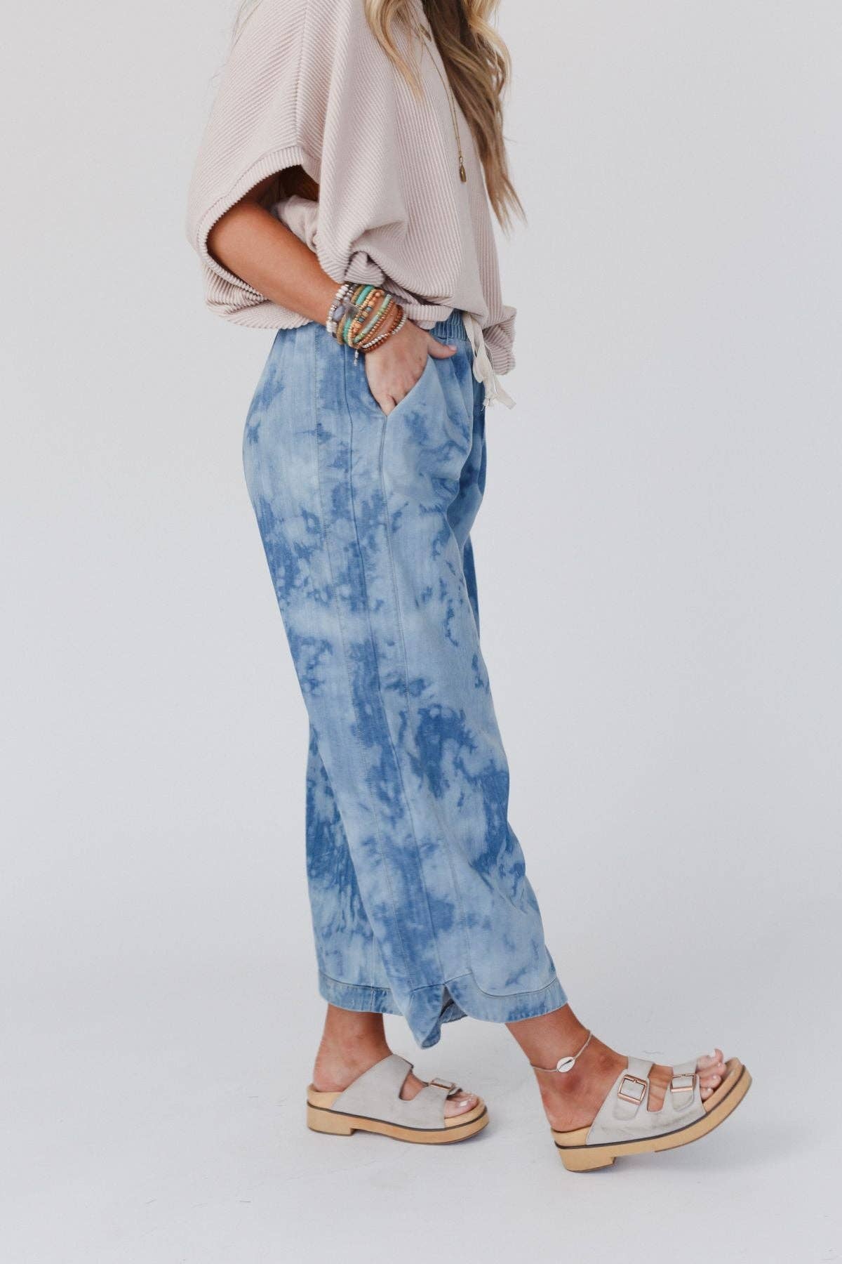 So Comfy Wide Leg Cropped Pant