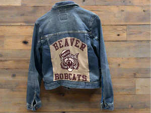 Women’s Custom Patchwork Jean Jackets
