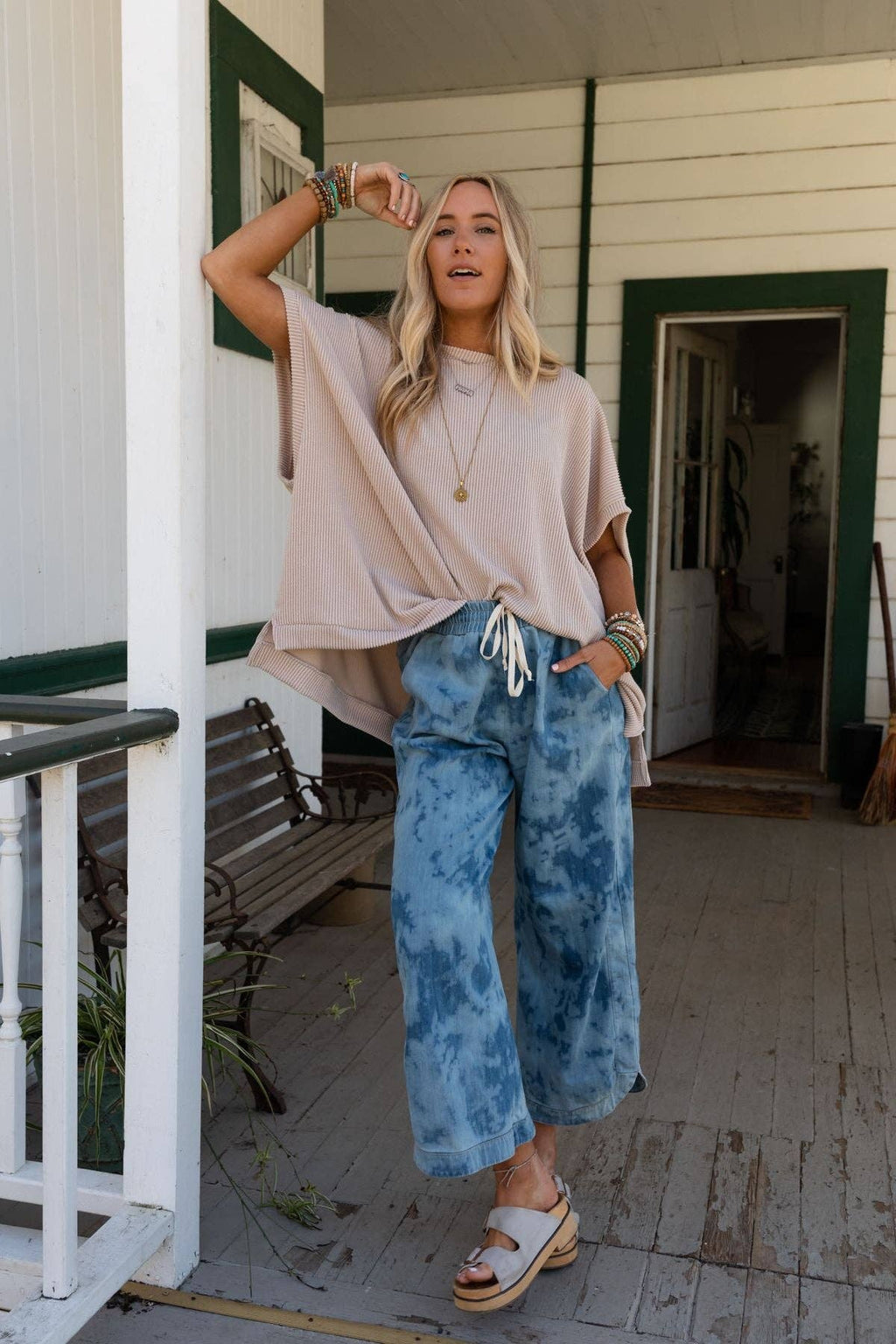 So Comfy Wide Leg Cropped Pant