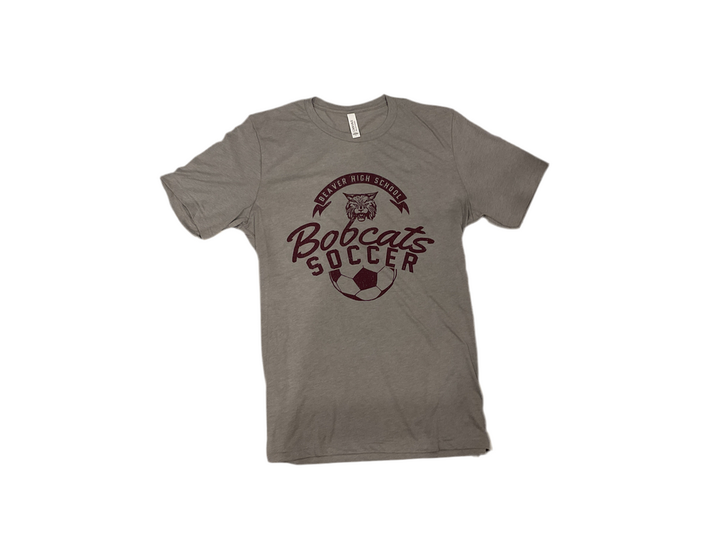 Adult Unisex Beaver Bobcats Soccer Tee