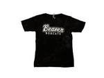 Adult Unisex Beaver Bobcats Black Washed Tee
