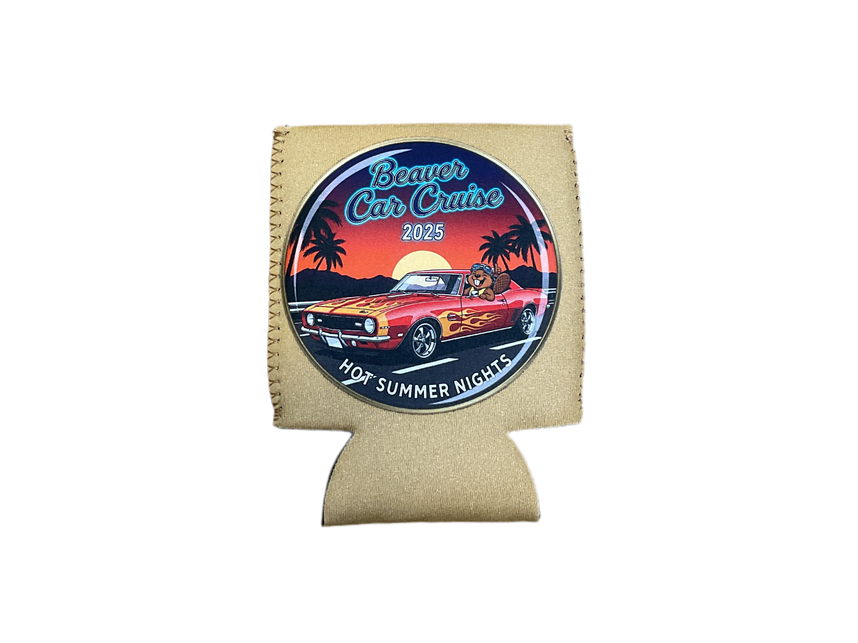 Beaver Car Cruise 2025 Koozie