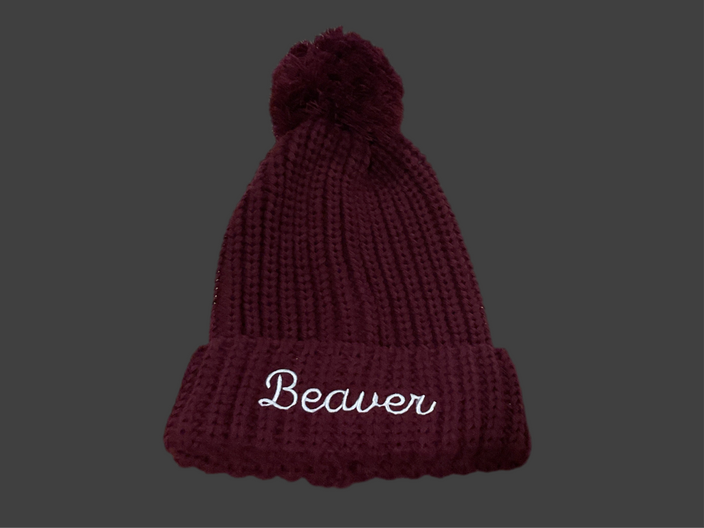 Embroidered Winter Beanie