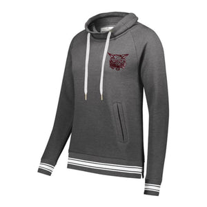 Women’s Beaver Bobcat Cowl Neck Pullover