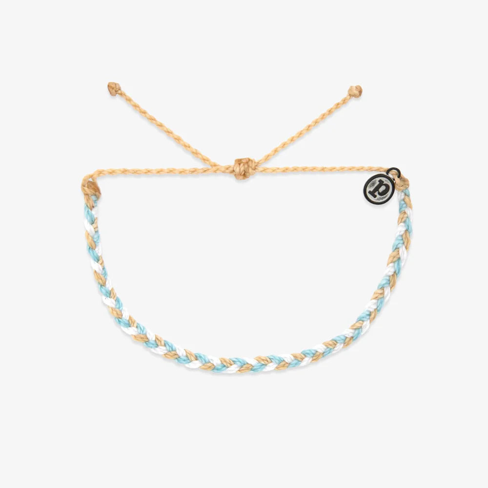 Pura Vida Calm Shores Mini Braided Bracelet