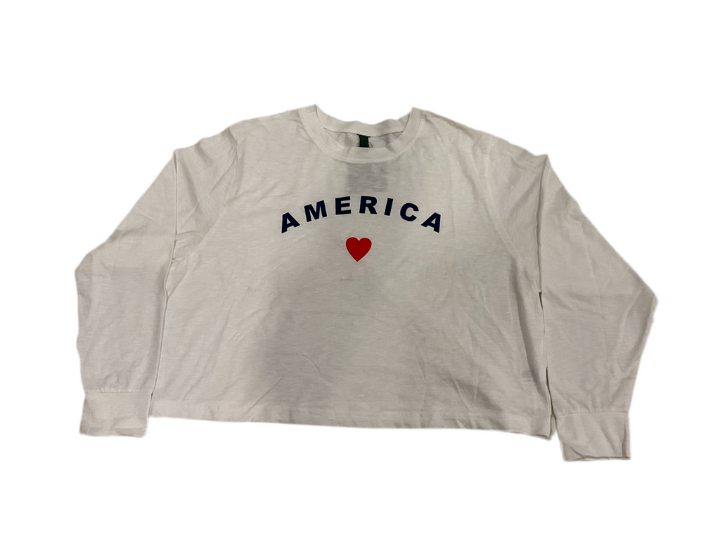 Women’s America Long sleeve crop