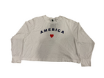 Women’s America Long sleeve crop