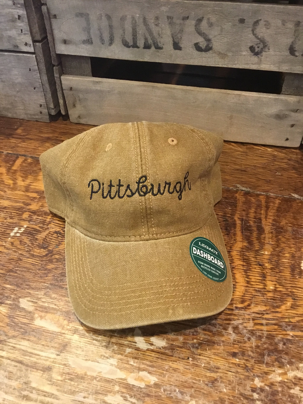 Embroidered Pittsburgh Baseball Hat