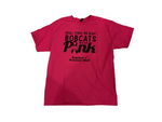 Adult Unisex Small town big heart Bobcats wear Pink T-Shirt
