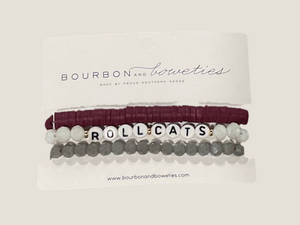 Bourbon and Boweties - Roll Cats (set of 3)