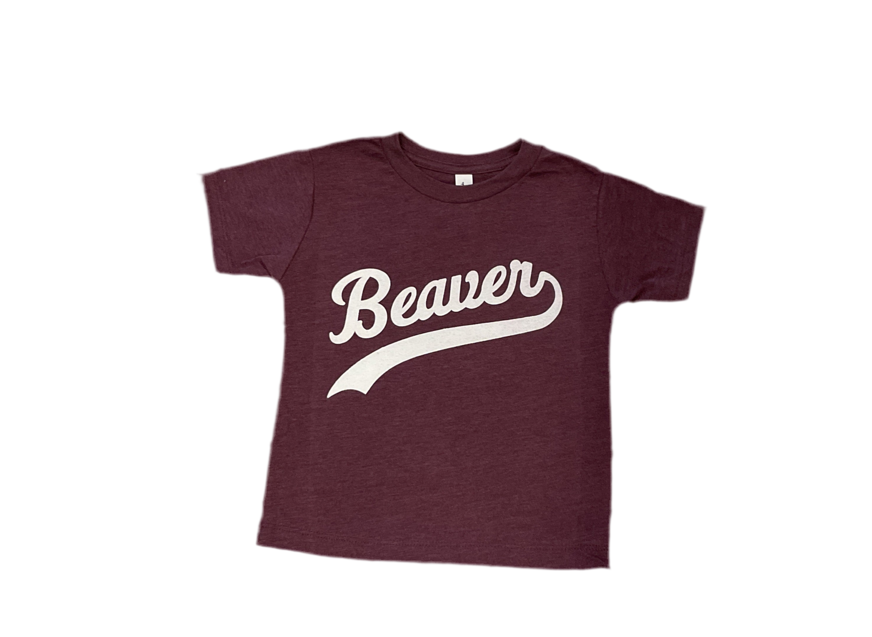 Toddler Unisex Beaver Script Swoosh Tee