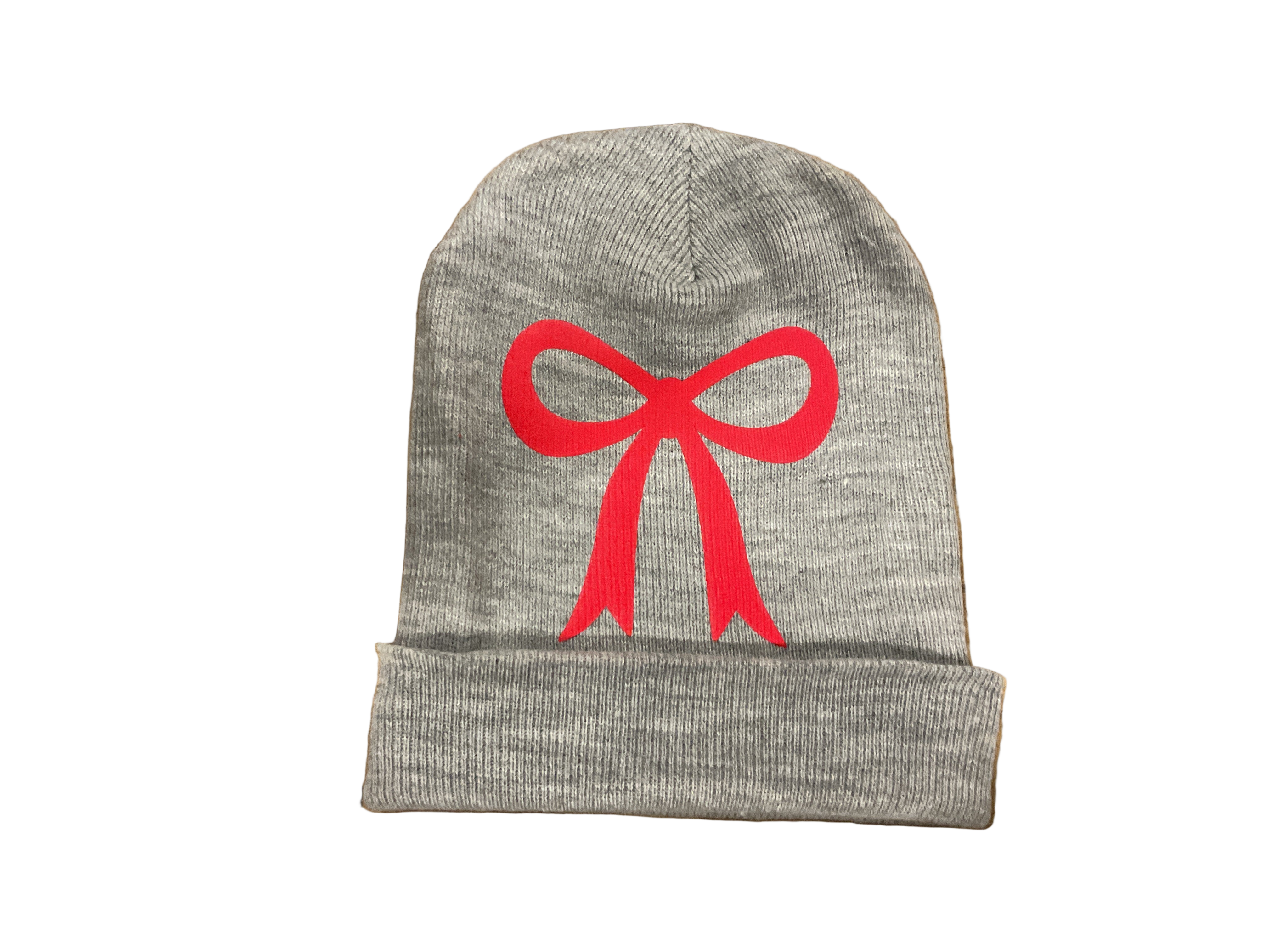 Red Bow Beanie