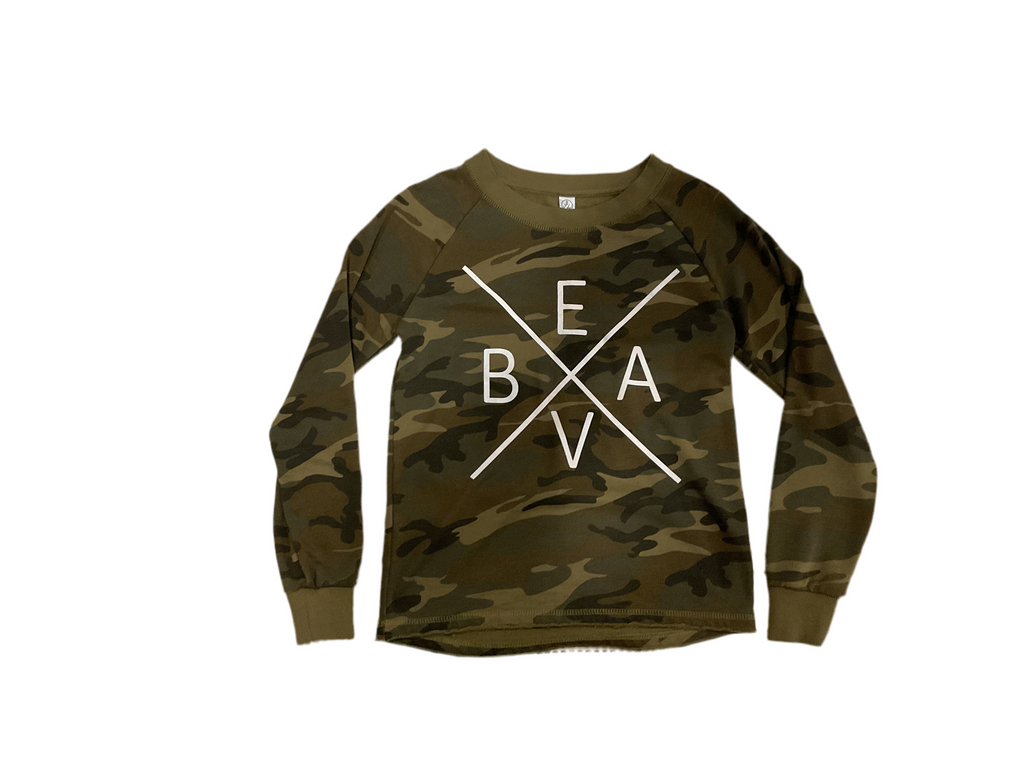 Women’s Camo Beav X Pullover