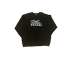 Black Beaver Girls Tennis Crewneck