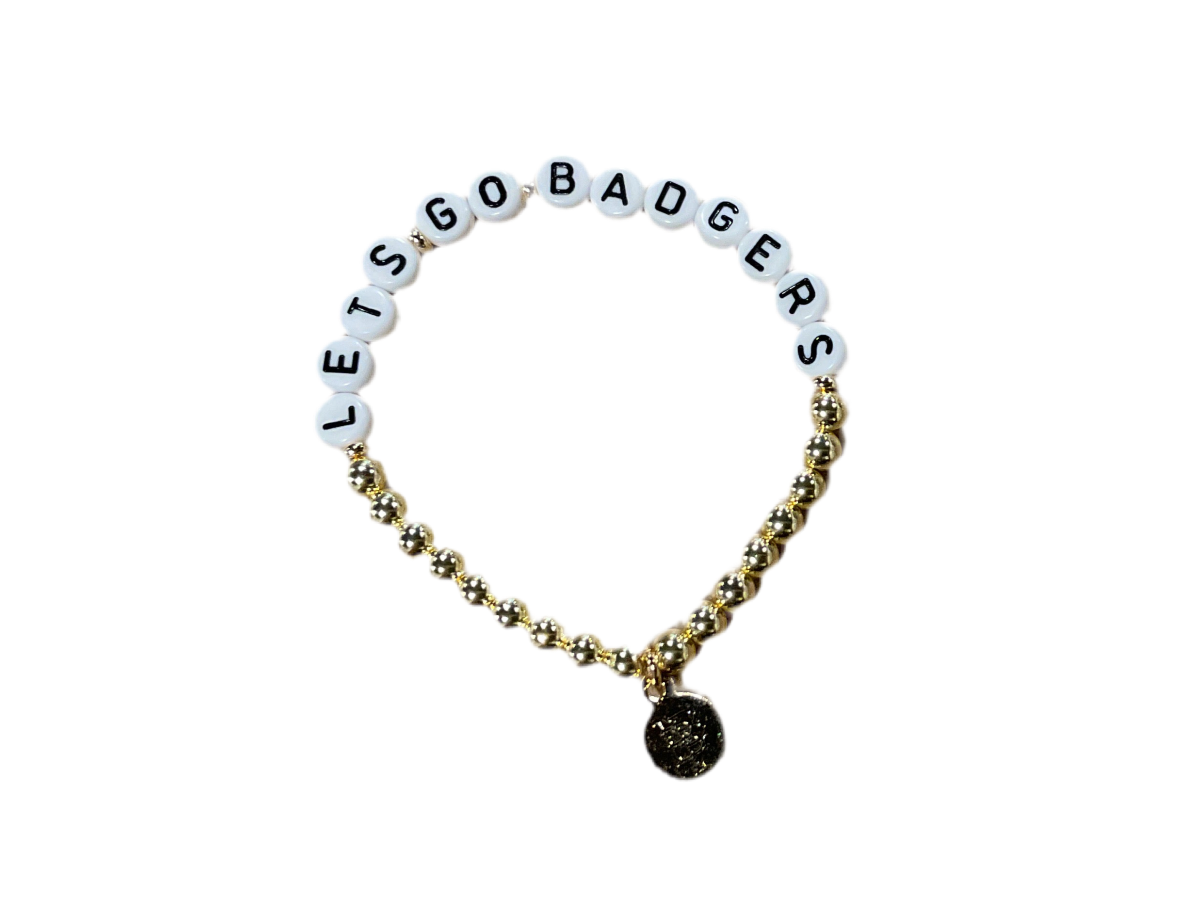 Bourbon and Boweties - Let’s Go Badgers Bracelet