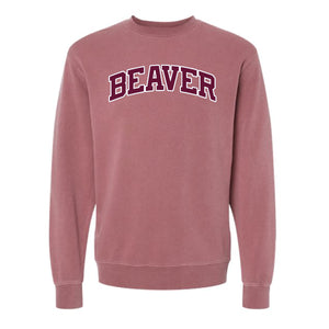 Beaver Collegiate Vintage Wash Pullover