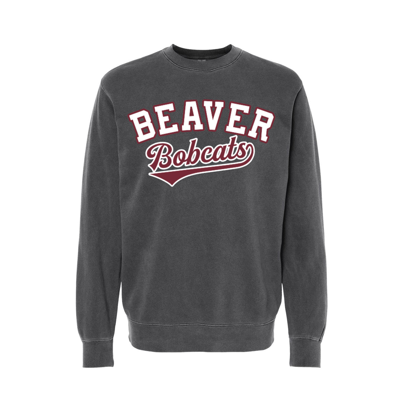 Vintage Beaver Bobcats Black Pullover Crewneck