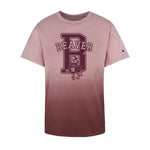Adult Unisex CHAMPION Maroon Gradient Beaver “B” Tee