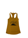 Women’s Gold Pittsburgh Tank Top