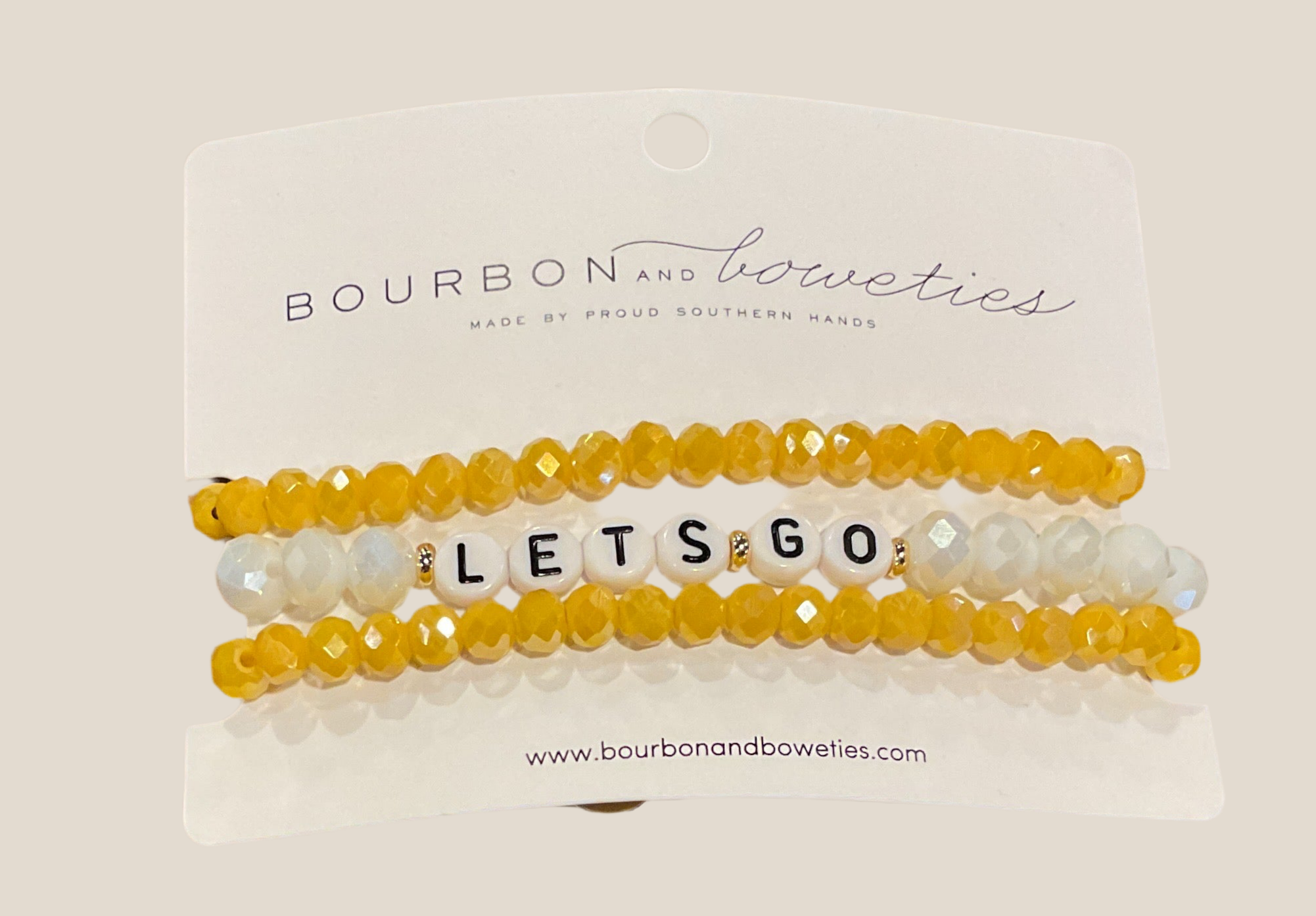 Bourbon and Boweties - Let’s Go (set of 3)