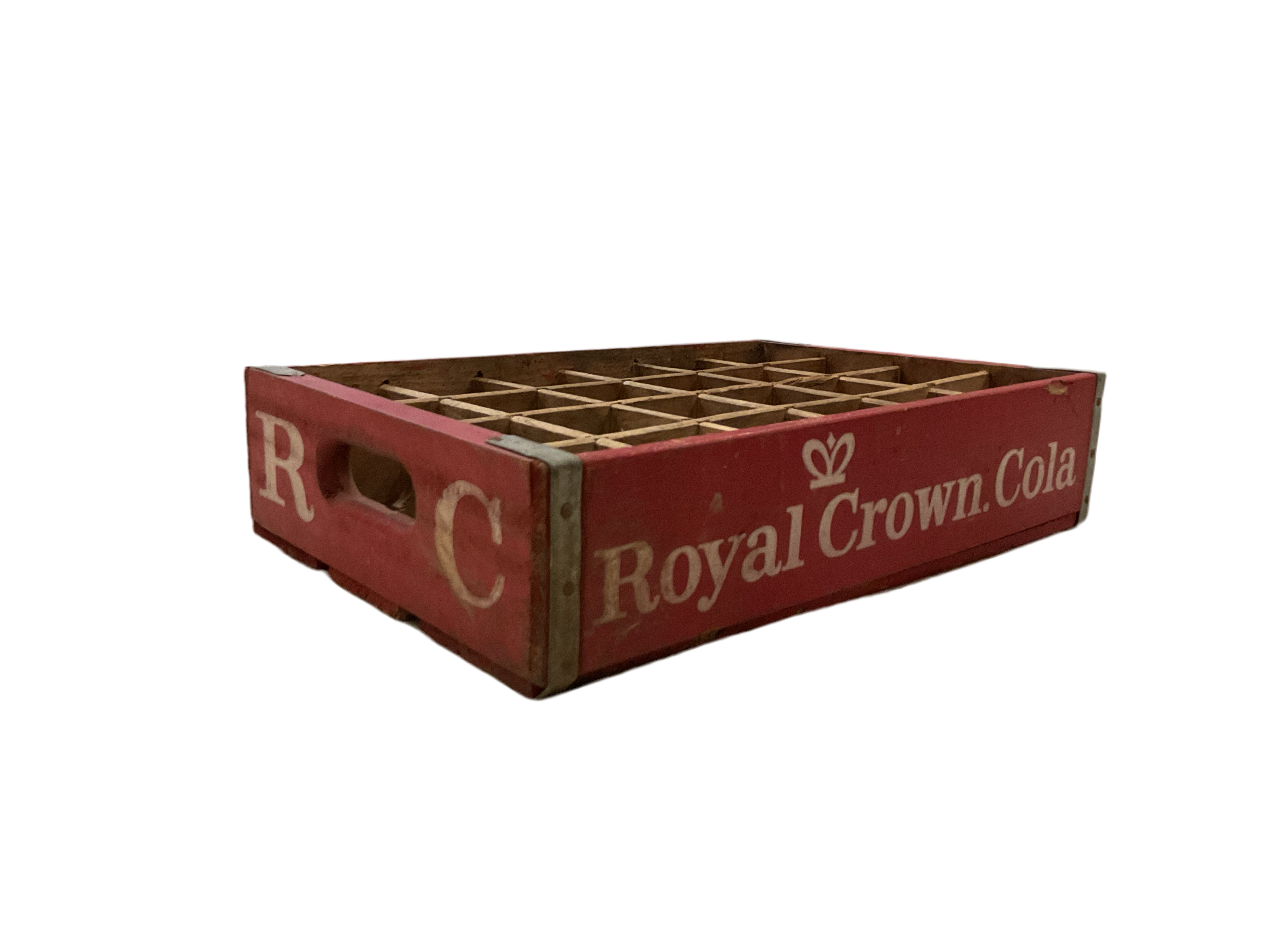 Royal Crown Wood Crate