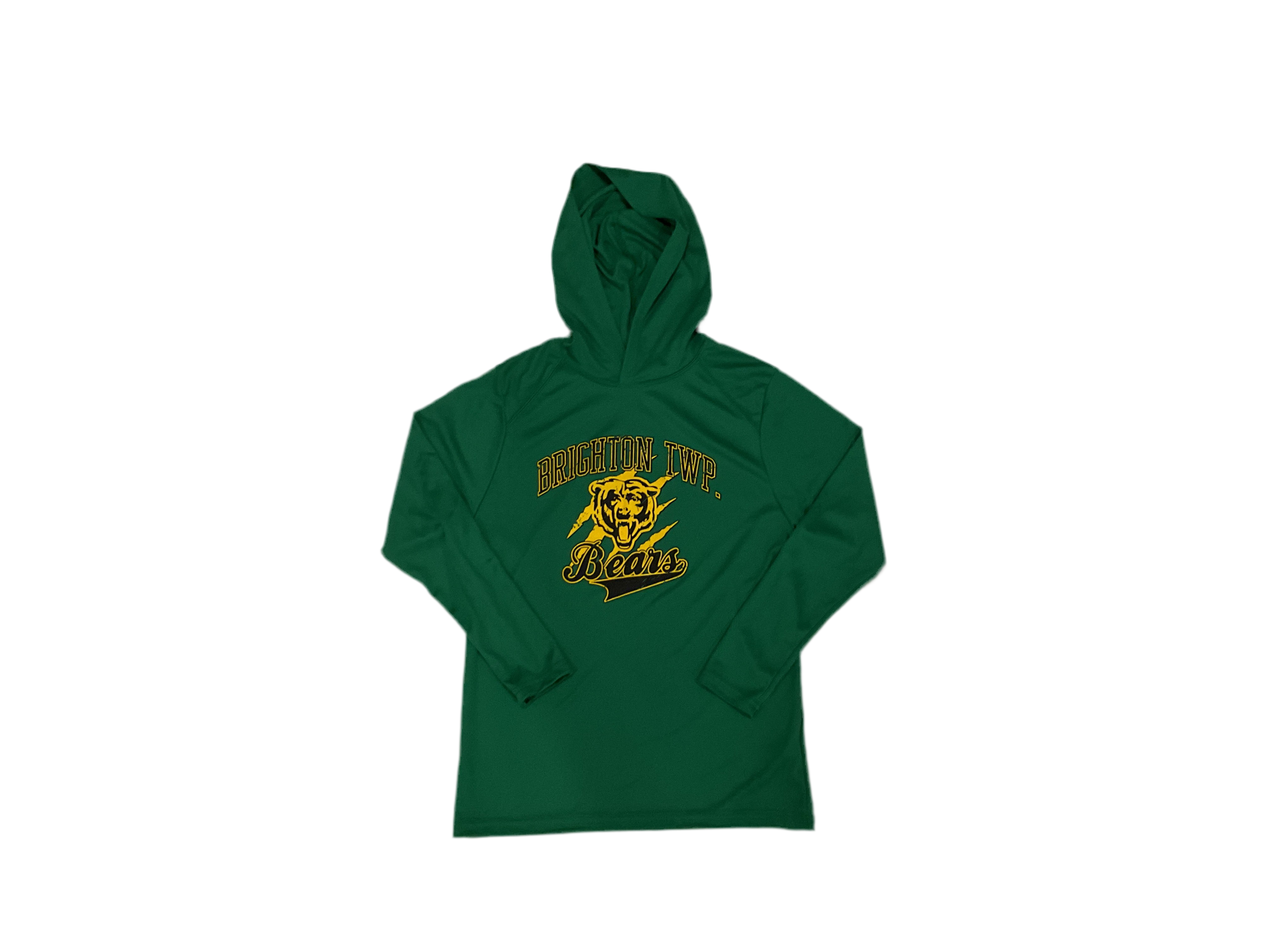 Youth Unisex Brighton Township Hooded Performance Long Sleeve