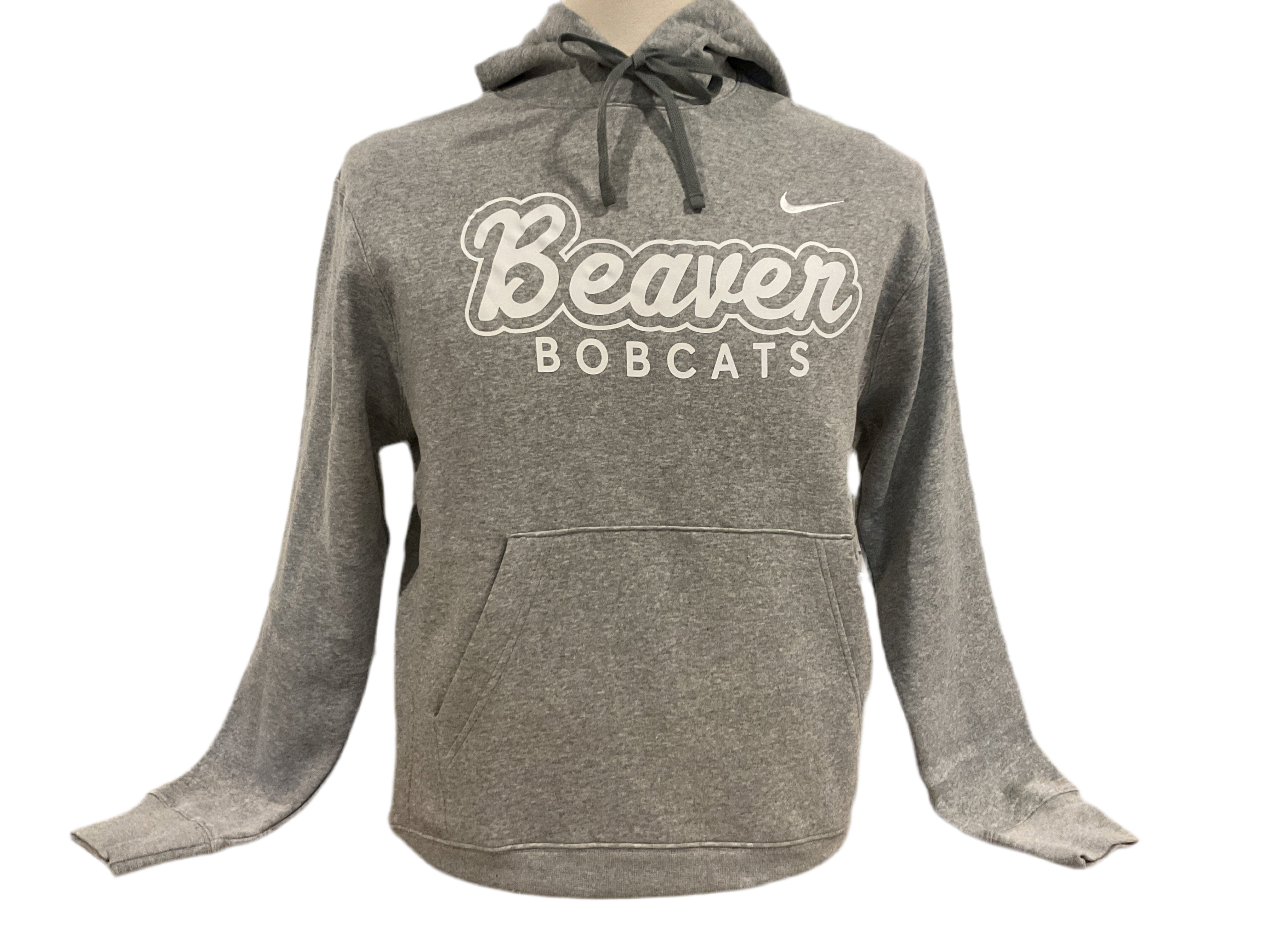 Adult Unisex Grey Beaver Bobcats Sweatshirt