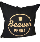Beaver Penna Throw Pillow