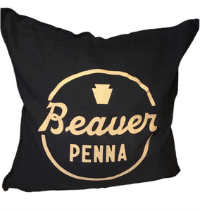 Beaver Penna Throw Pillow