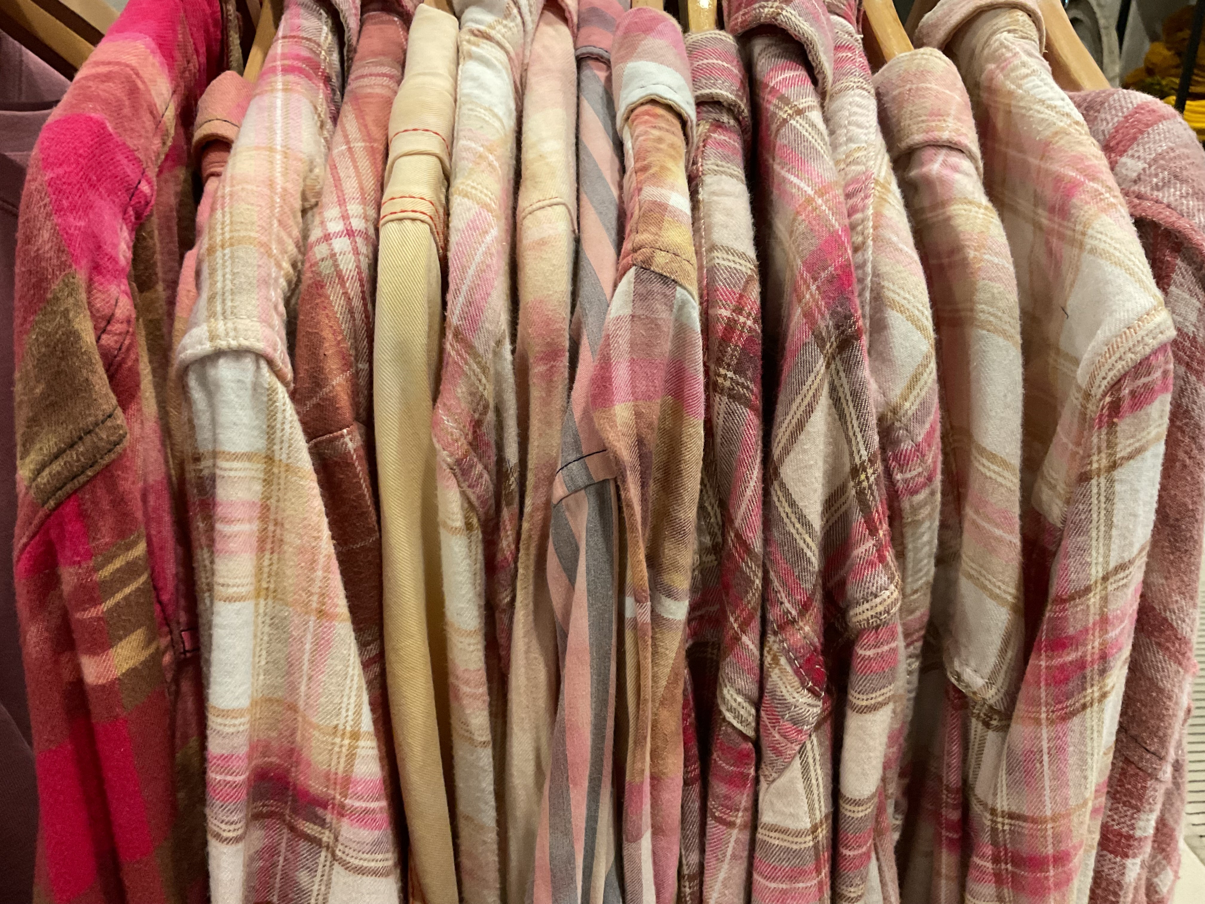 Bleach Dyed Once Loved Flannel